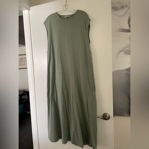 Zara Olive Green Maxi Dress